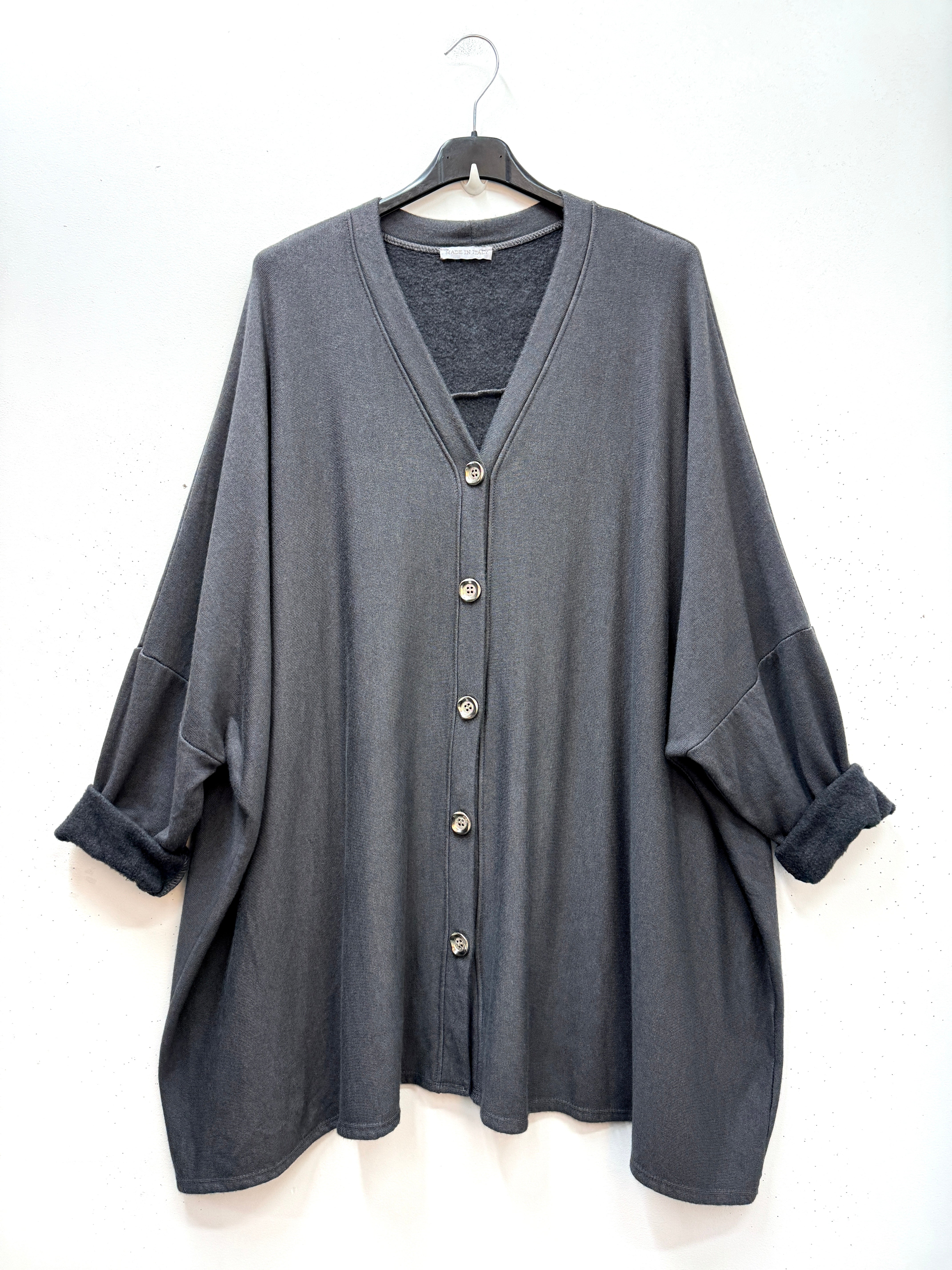 Gilet oversize intérieur molletonné