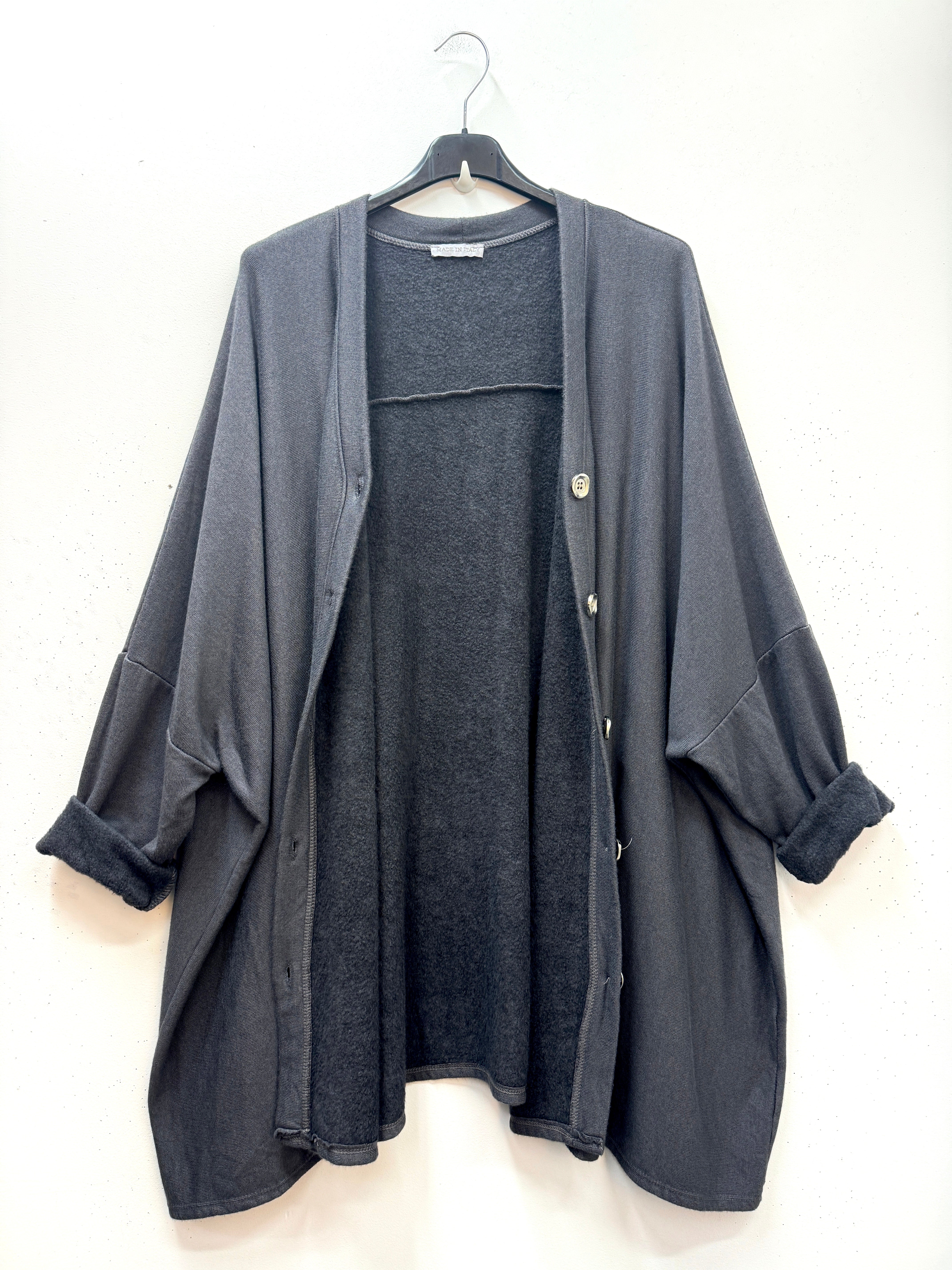 Gilet oversize intérieur molletonné