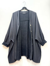 Gilet oversize intérieur molletonné