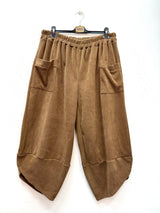 Pantalon Cargo en velours