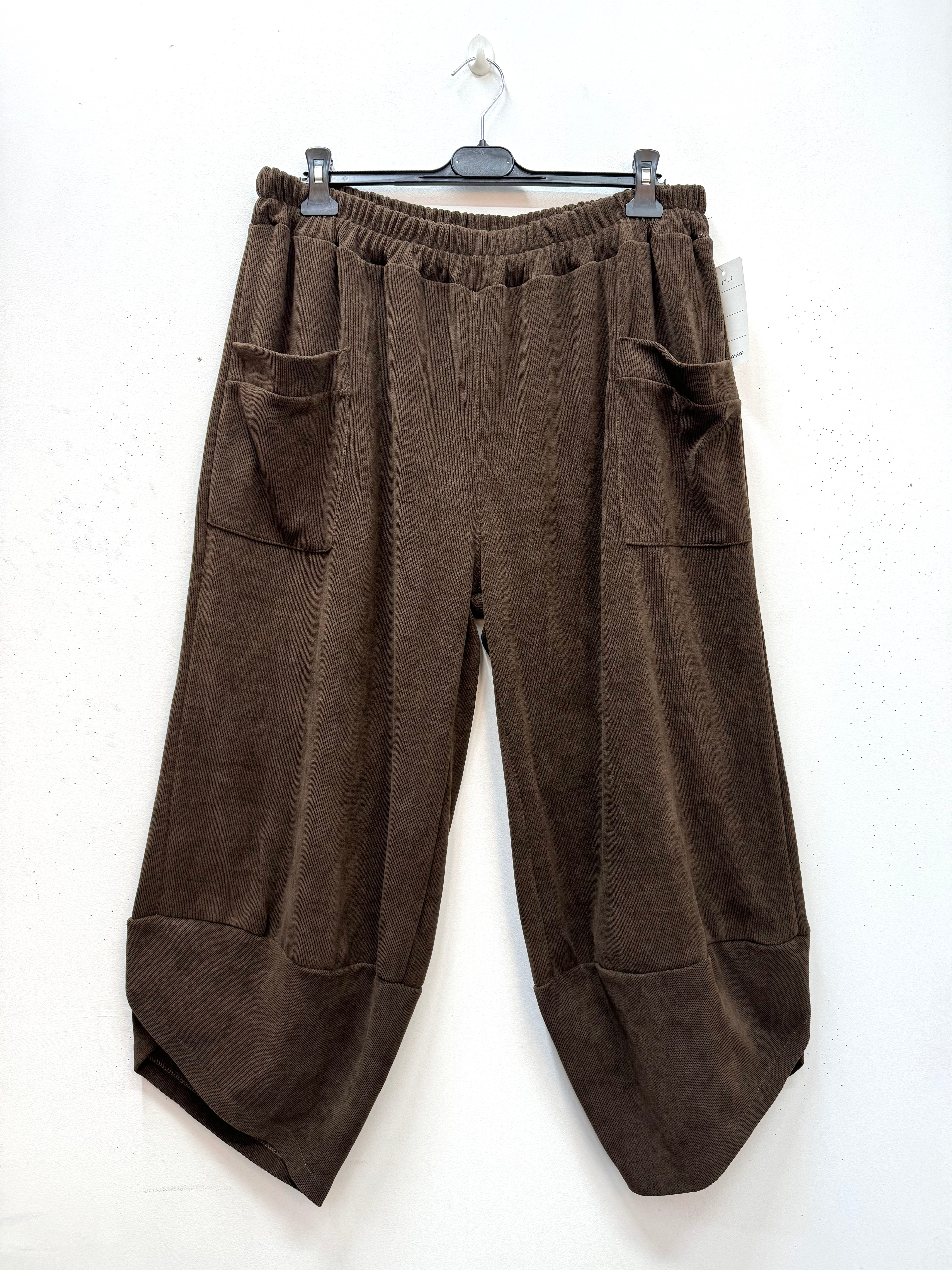 Pantalon Cargo en velours