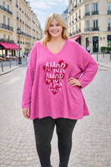 Pull maille douce oversize - Amor Amor Amor