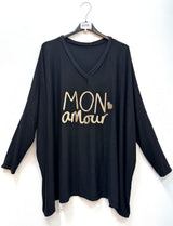 Pull maille douce oversize - Mon Amour
