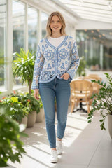 Gilet en maille crochet