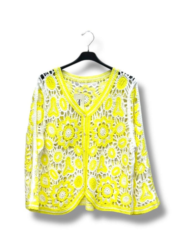 Gilet en maille crochet