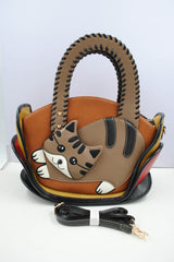 Sac à main - Chaton Taupe