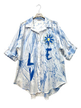 Chemisier Tye & Dye Fluo