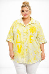 Chemisier Tye & Dye Fluo