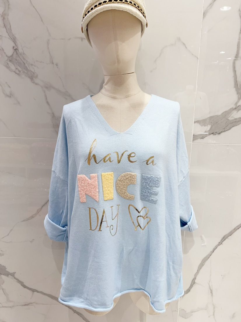 Pull léger - Have a Nice Day (42-50)