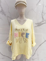 Pull léger - Have a Nice Day (42-50)