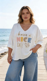 Pull léger - Have a Nice Day (42-50)