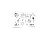 Tattoo Parure - Vivre d'amour et de soleil