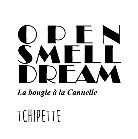Bougie artisanale - Open Smell Dream  (cannelle)