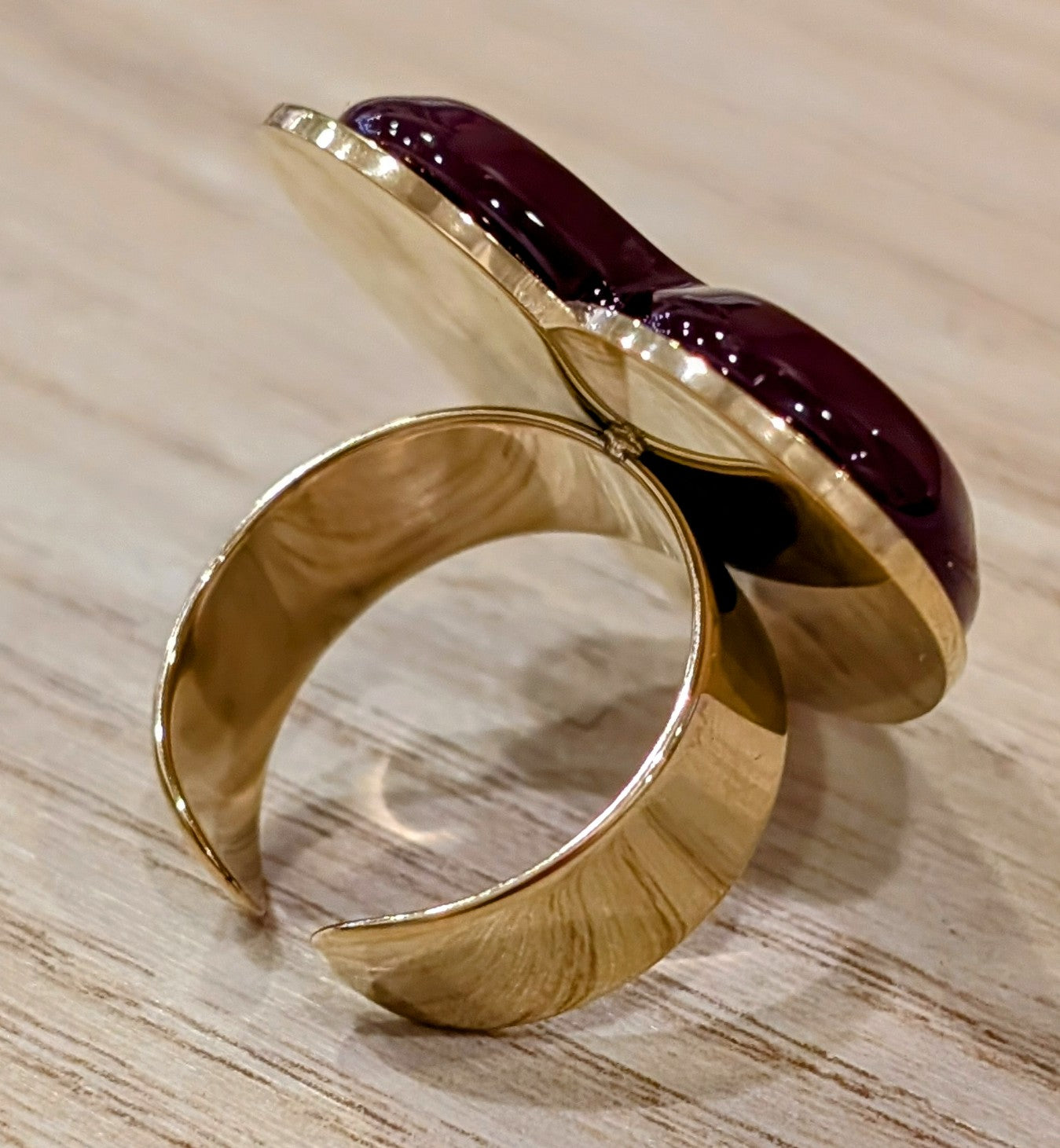 Bague ajustable - Coeur