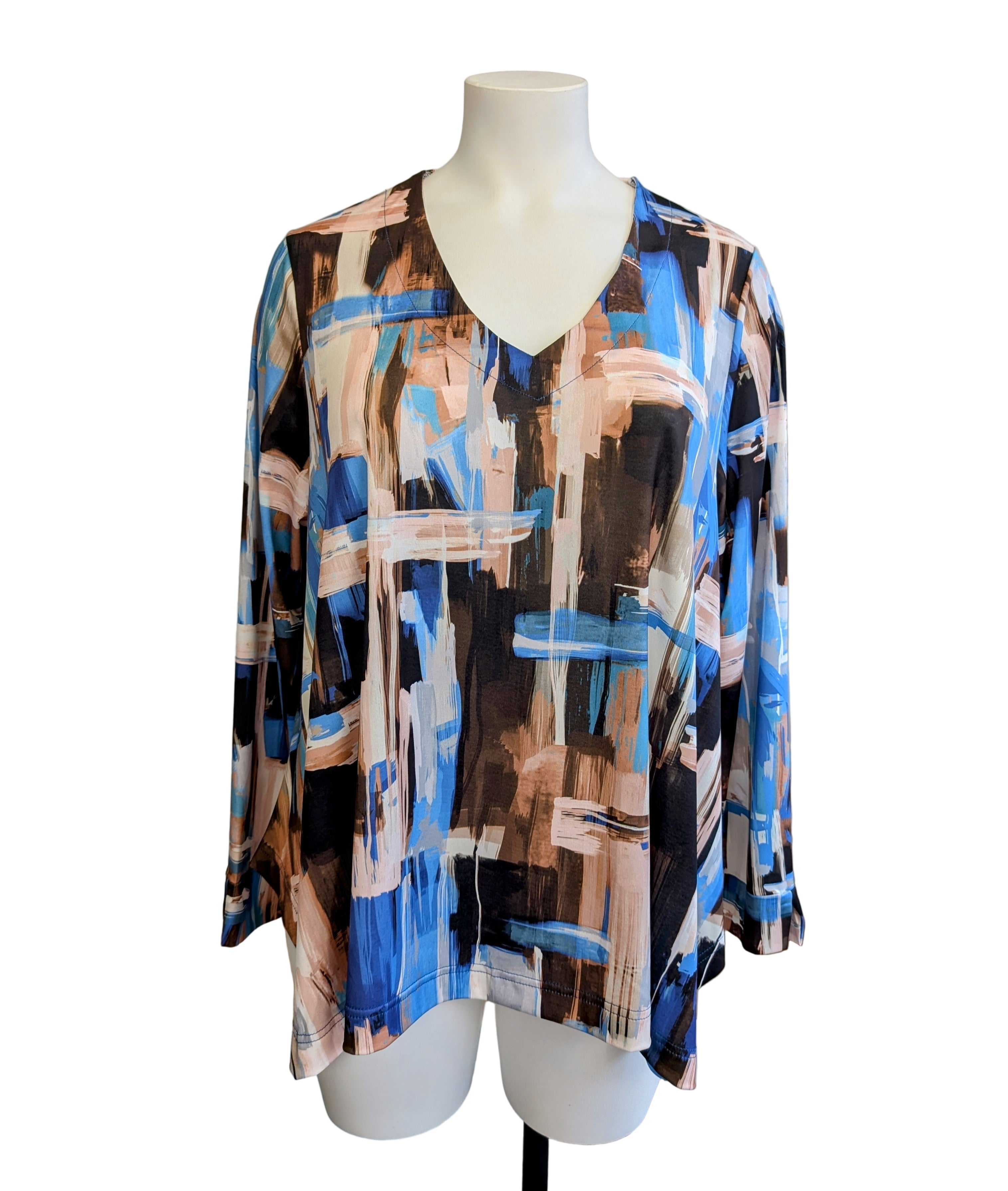 Tunique KATY courte manches longues - Coups de pinceau