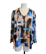 Tunique KATY courte manches longues - Coups de pinceau