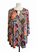 Tunique ARES manches longues - Patchwork