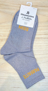 Chaussettes à paillettes - Miss Parfaite (36-42)