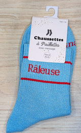 Chaussettes à paillettes - Râleuse (36-42)