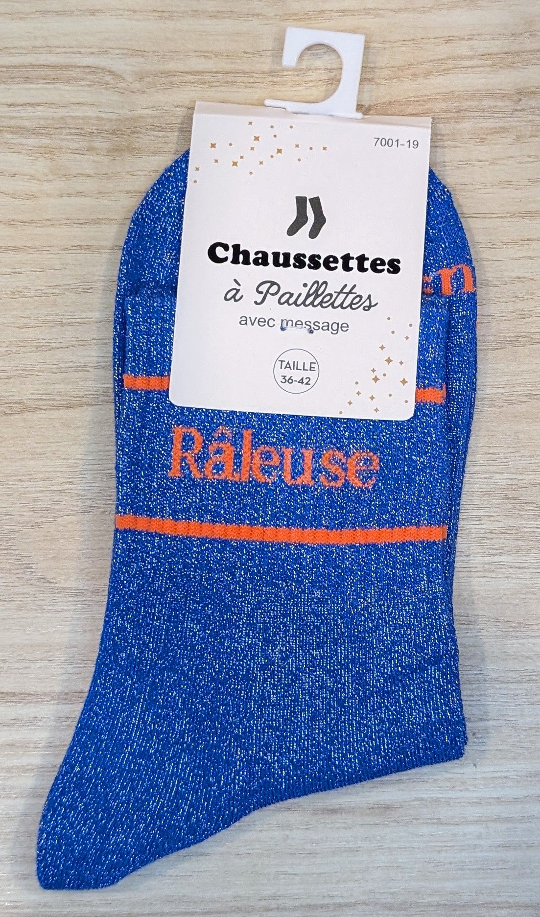 Chaussettes à paillettes - Râleuse (36-42)
