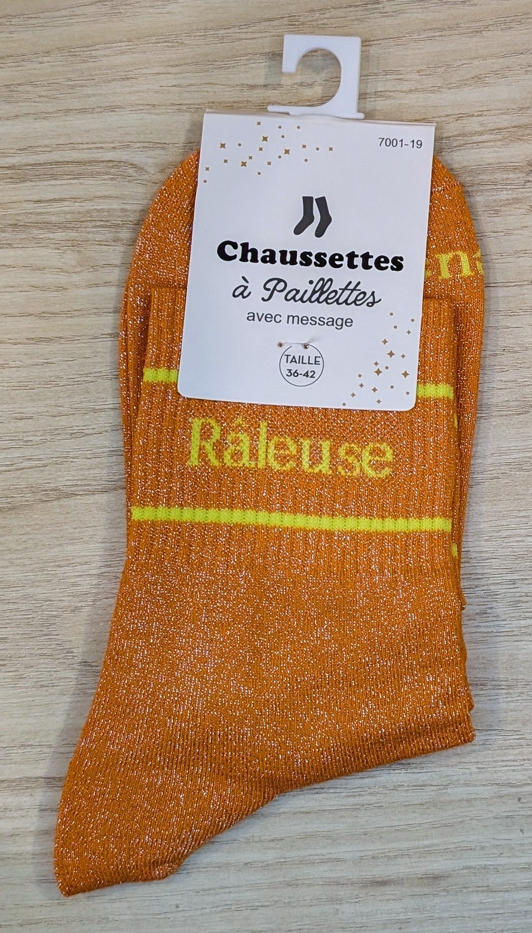 Chaussettes à paillettes - Râleuse (36-42)