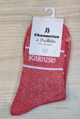 Chaussettes à paillettes - Râleuse (36-42)