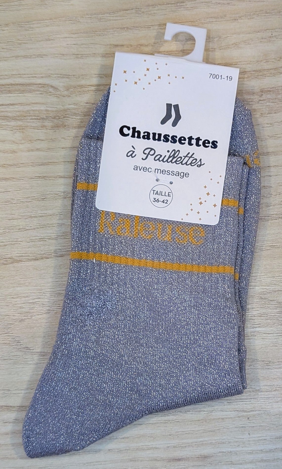 Chaussettes à paillettes - Râleuse (36-42)