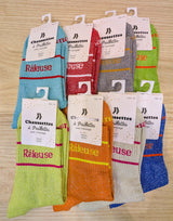 Chaussettes à paillettes - Râleuse (36-42)