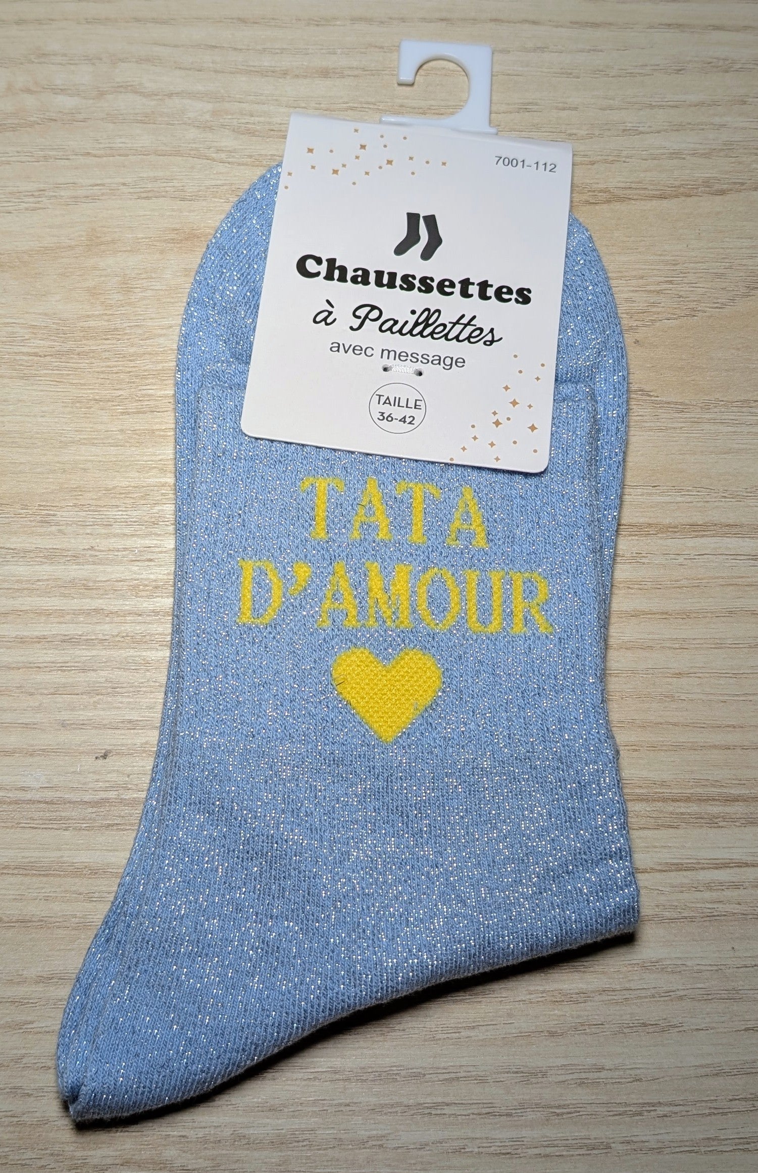 Chaussettes à paillettes - Tata D'amour ❤️ (36-42)