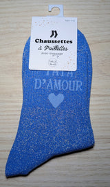 Chaussettes à paillettes - Tata D'amour ❤️ (36-42)