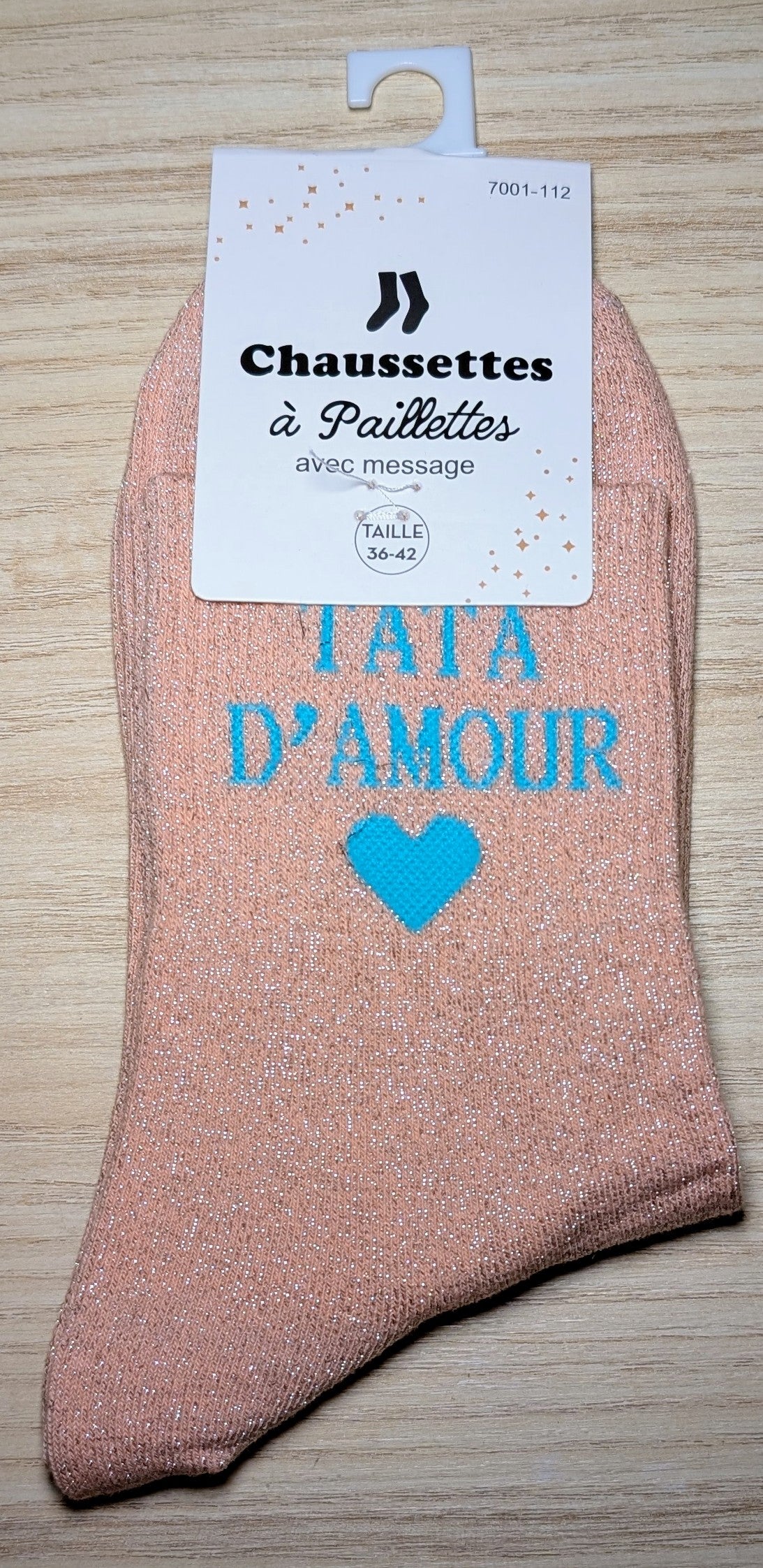 Chaussettes à paillettes - Tata D'amour ❤️ (36-42)