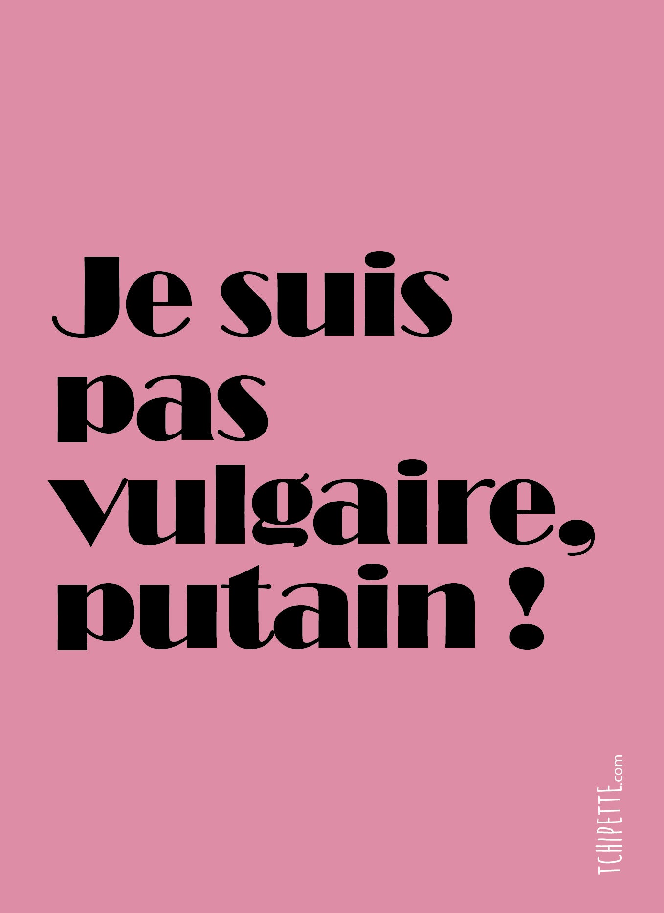 Carte Postale Tchipette