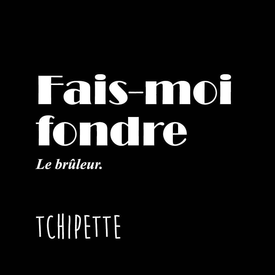 Bougie artisanale -Brûleur