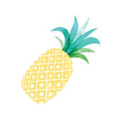 Tattoo Lovely - Ananas doré