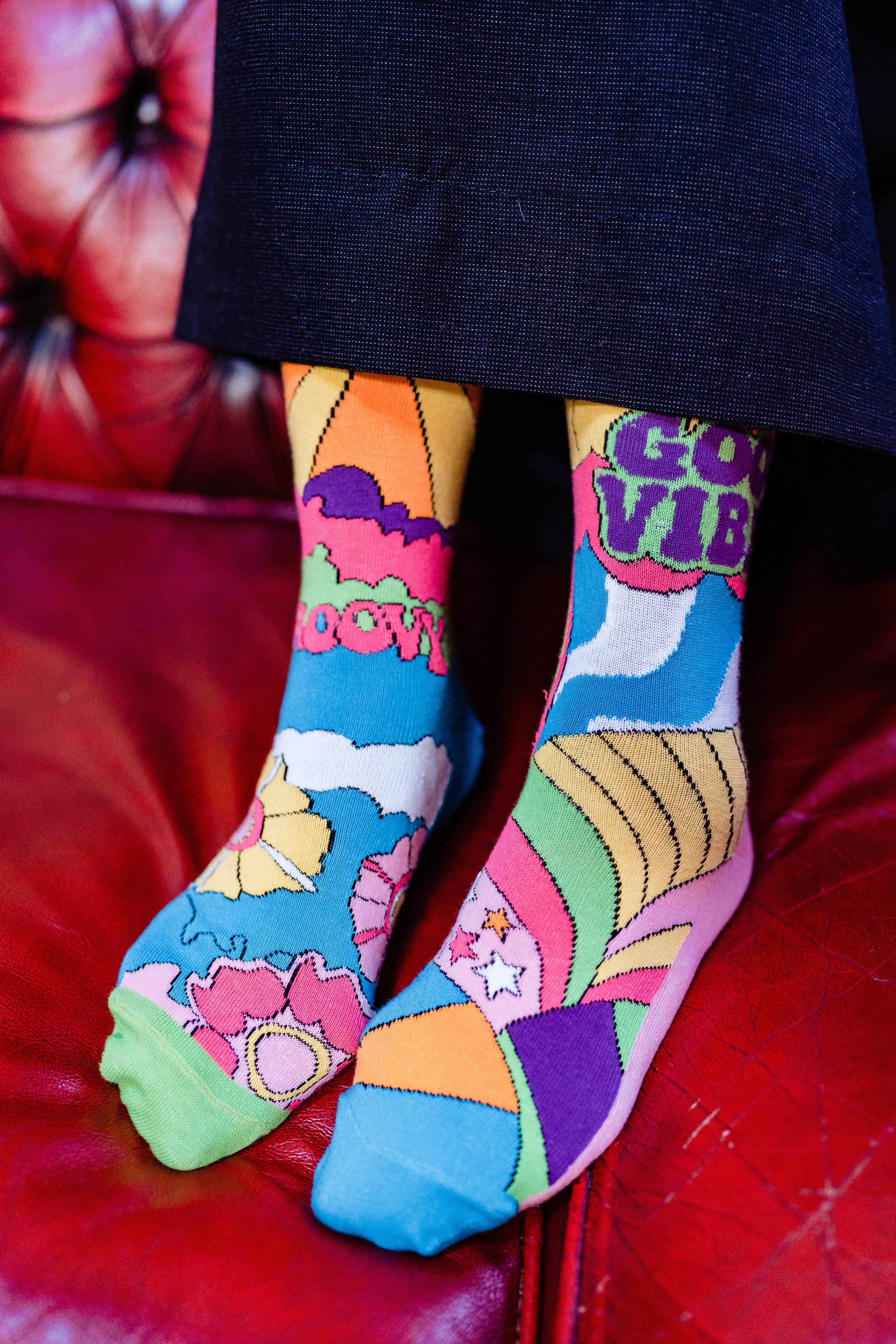 HIPPY GO LUCKY | Coffret cadeau de 6 chaussettes dépareillées - 37-42