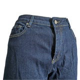 Pantalon jean "Monday" avec trame brillante