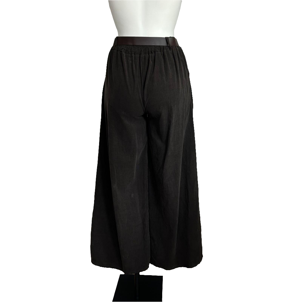 Pantalon velours de coton taille élastique