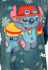 Pyjama en velours - Stitch cow-boy