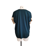 T-shirt manches courtes en coton coloré
