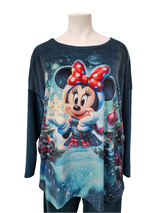 Pyjama en velours - Minnie neige