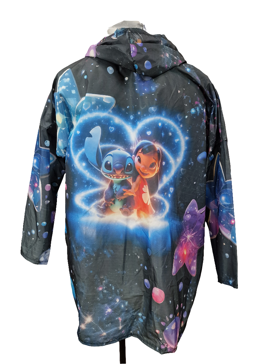Veste imperméable imprimée