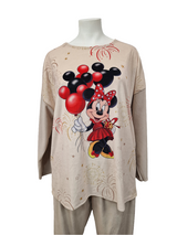 Pyjama en velours - Minnie avec ballon