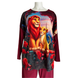 Pyjama en velours - Roi lion