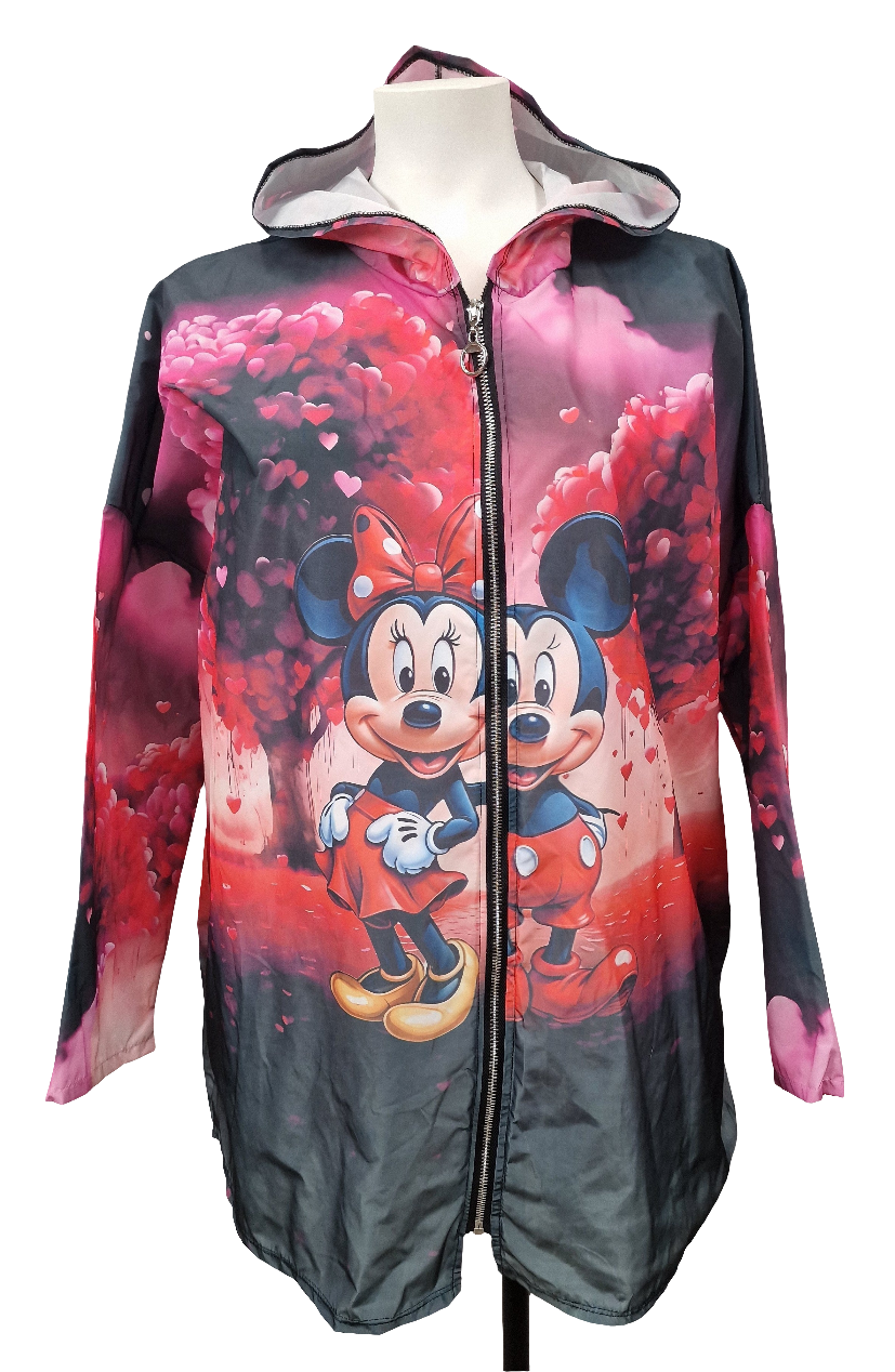 Veste imperméable imprimée