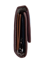 Portefeuille en cuir Tétris