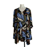 Tunique KATY longue - Feuilles automne