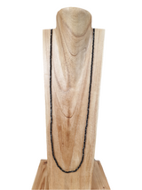 Collier élastiqué en perles brillantes