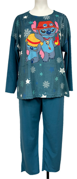 Pyjama en velours - Stitch cow-boy