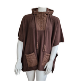 Poncho avec capuche