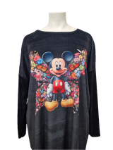 Robe de nuit en velours - Mickey Papillons
